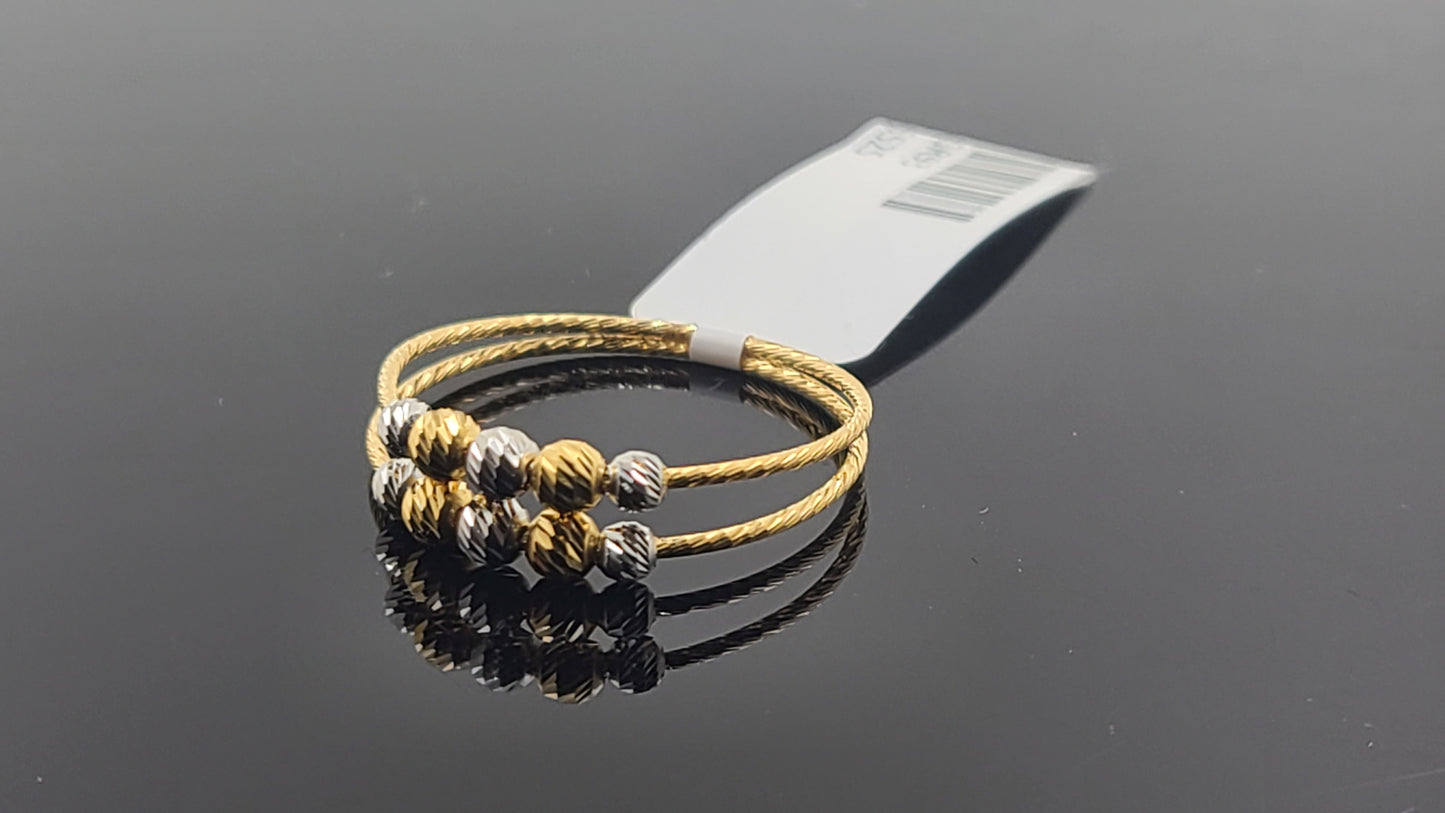 22k Solid Gold Ladies Simple Ring GR93