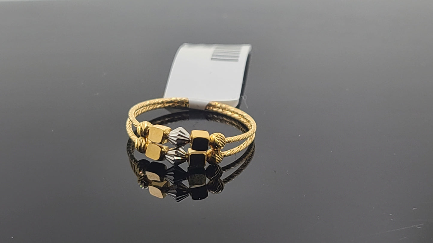 22k Solid Gold Ladies Simple Ring GR97