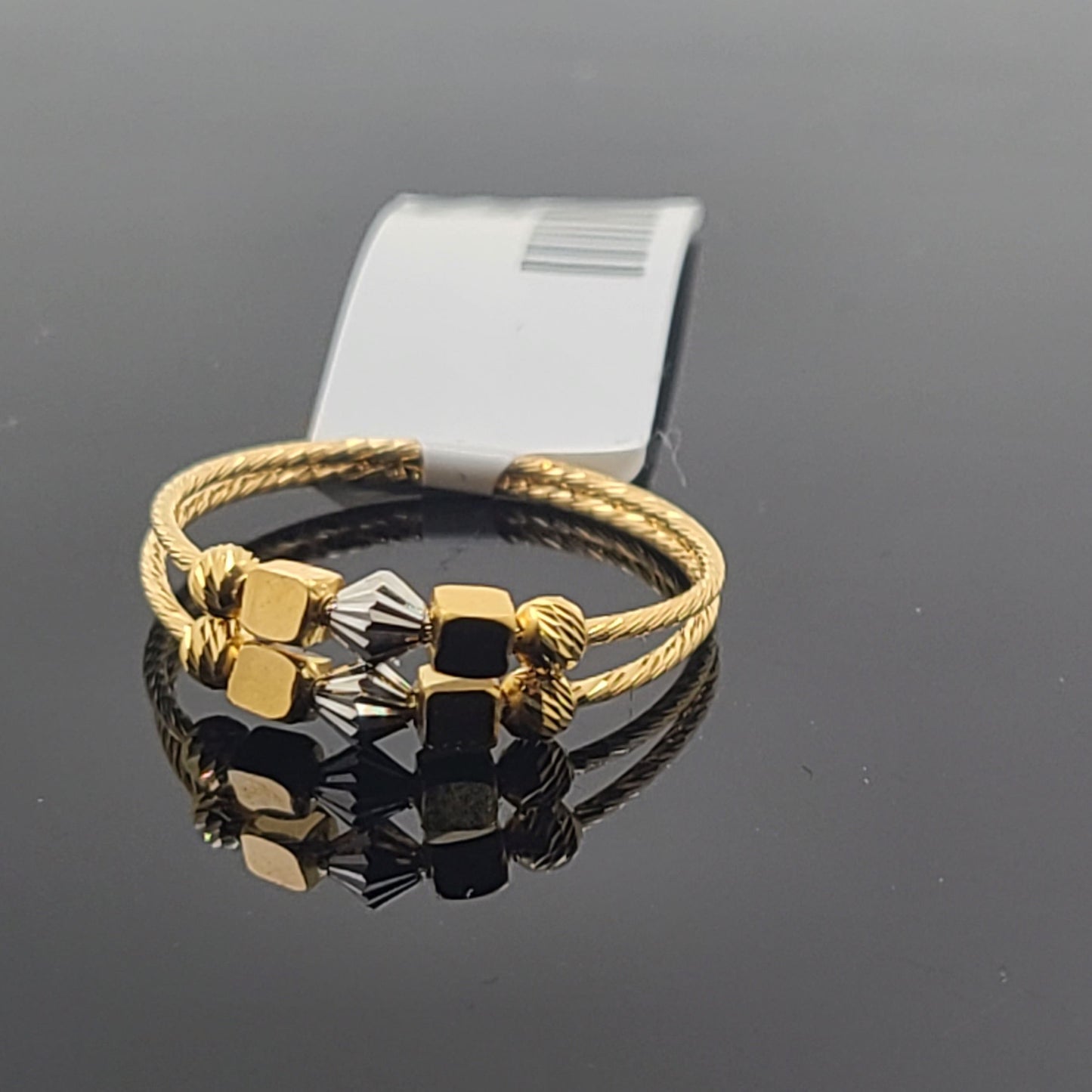 22k Solid Gold Ladies Simple Ring GR97