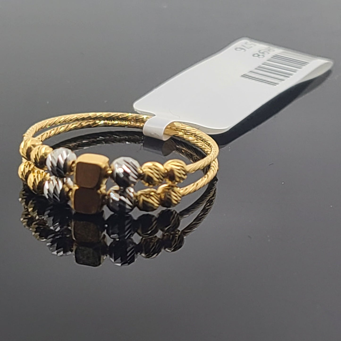 22k Solid Gold Ladies Simple Ring GR98