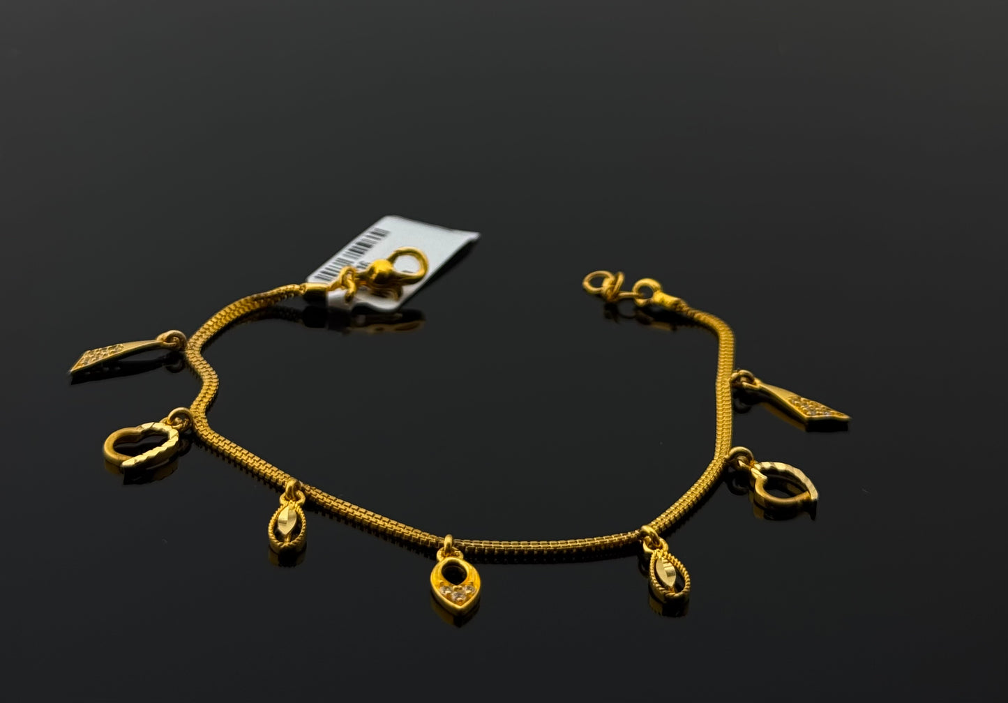 22K Solid Gold Bracelets