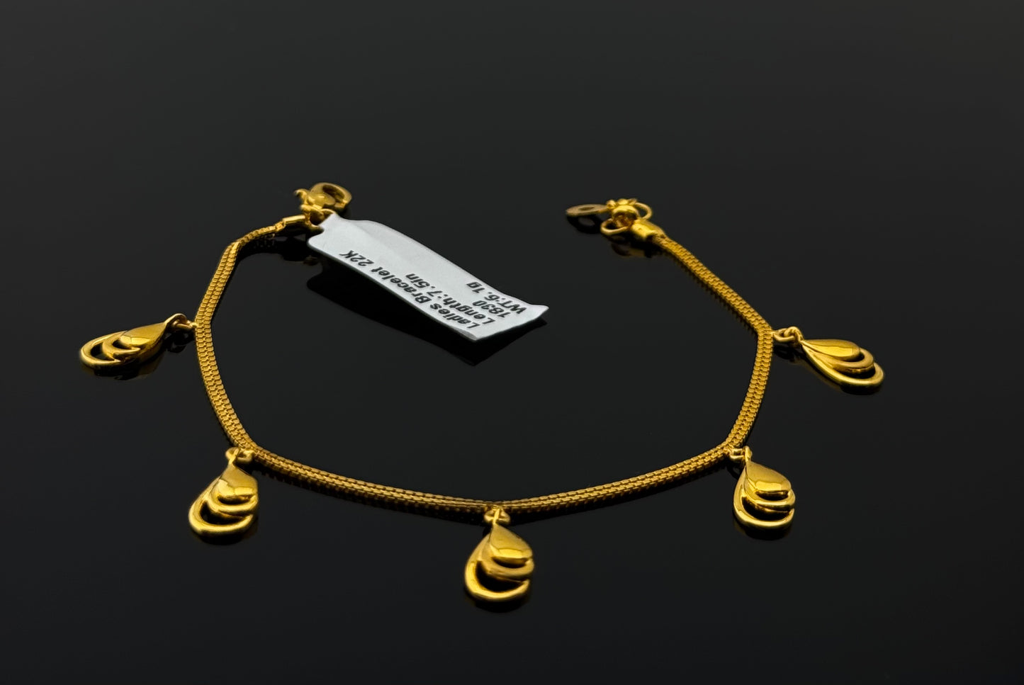 22K Solid Gold Bracelets