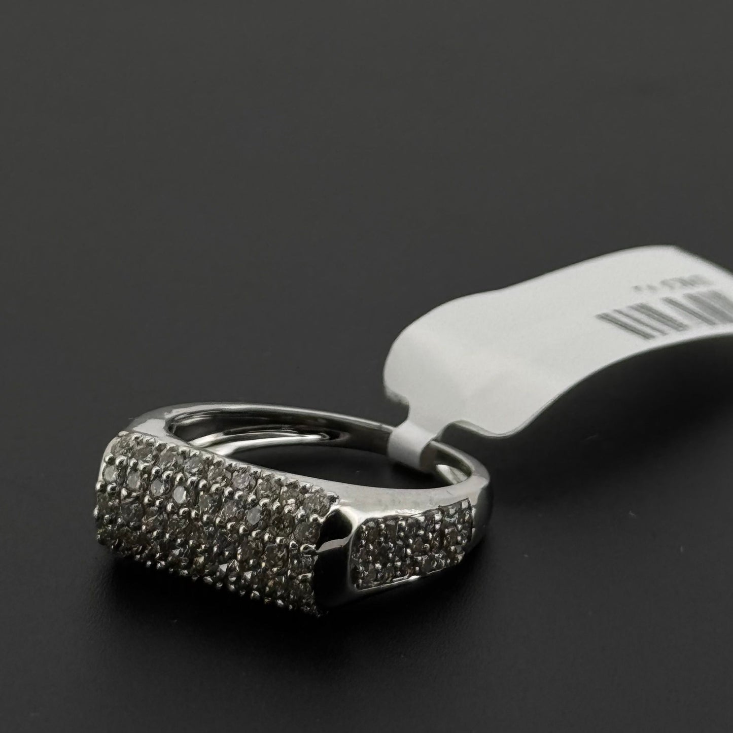 Natural Diamond Men Signet Ring DR301