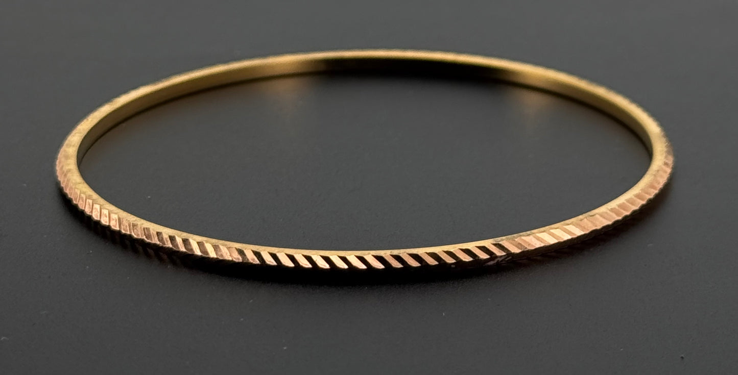 22k Solid Gold Equisite Bangles BG82