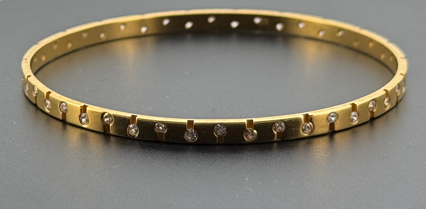 22k Solid Gold Equisite Bangles BG104