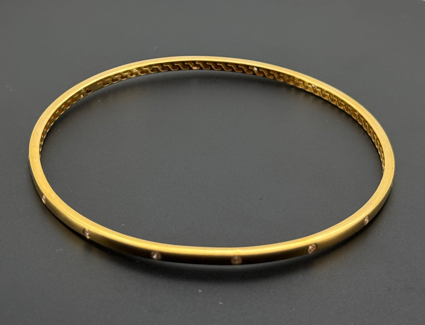 22k Solid Gold Equisite Bangles BG178