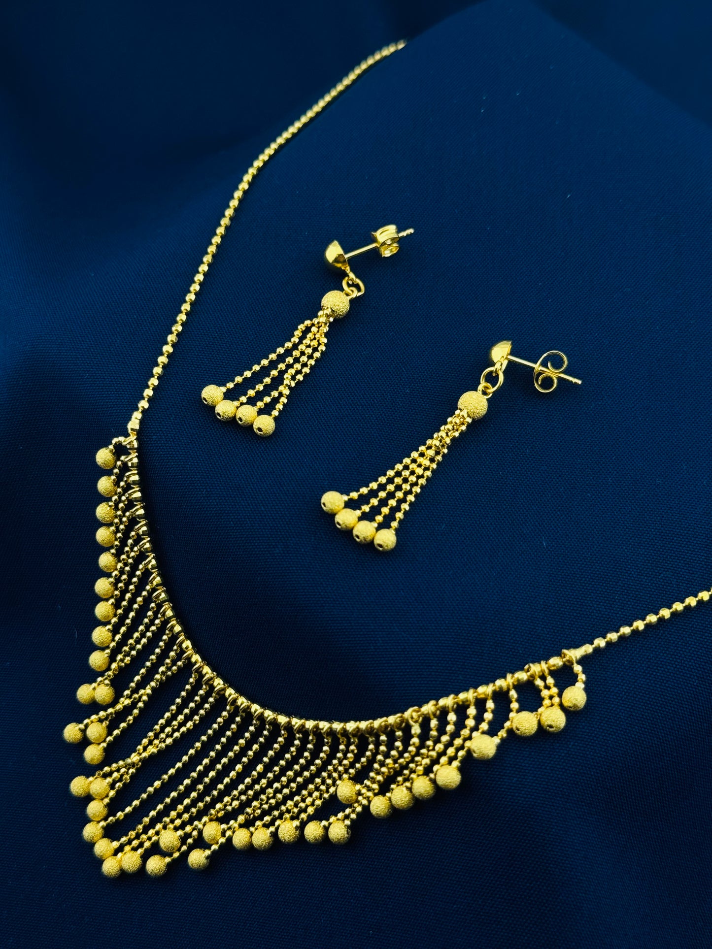 22k Solid Gold Ladies Set LS120