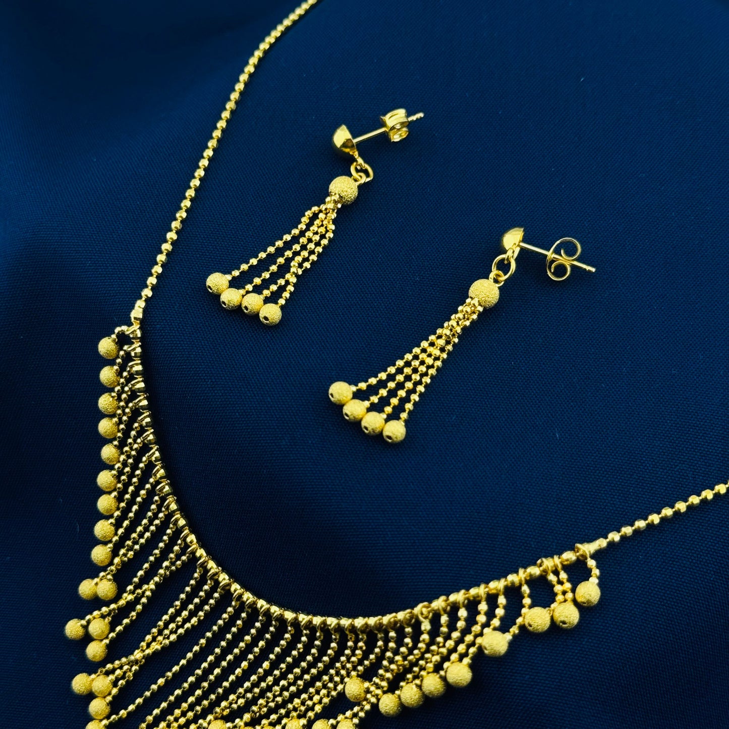 22k Solid Gold Ladies Set LS120