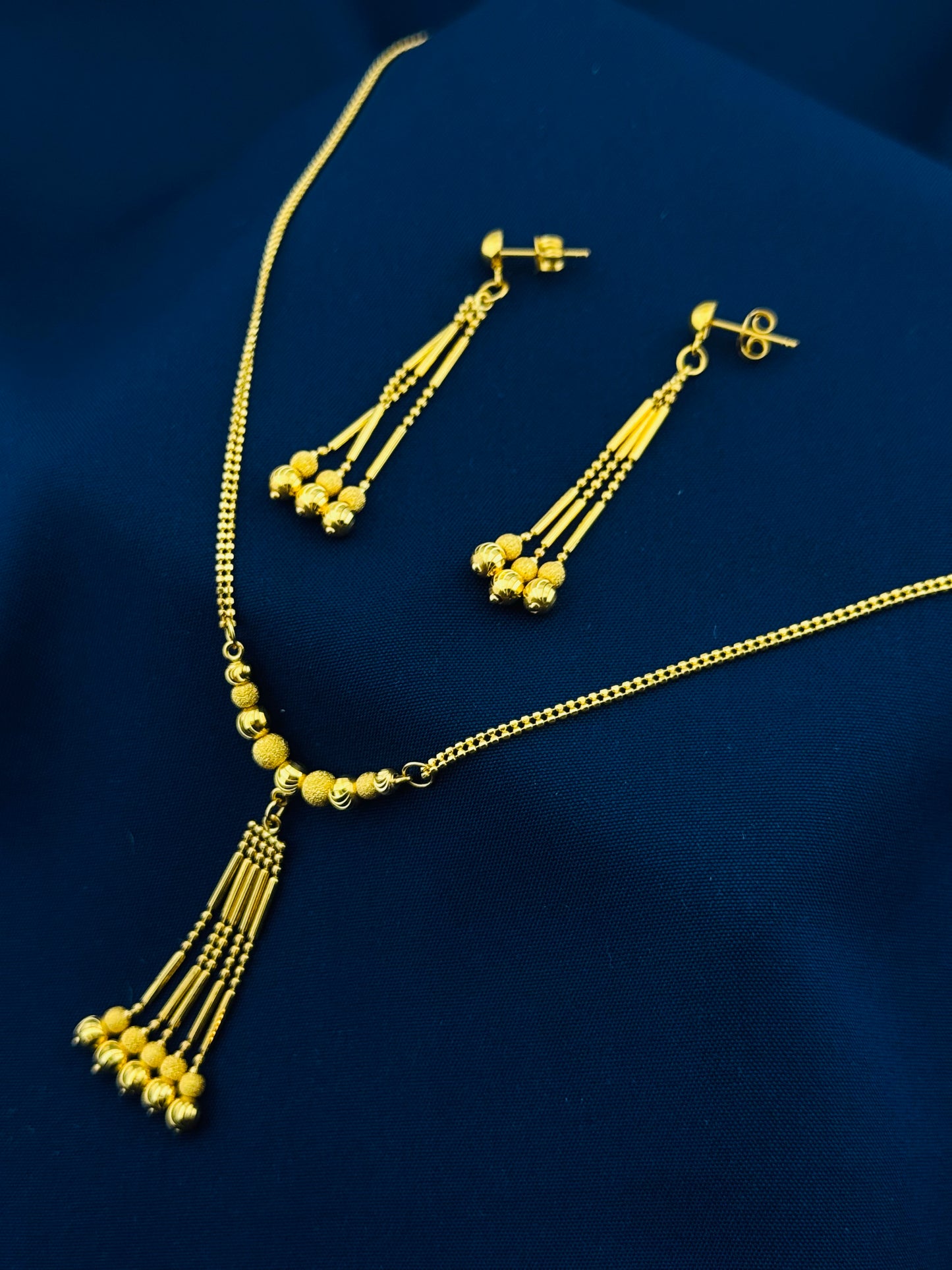 22k Solid Gold Ladies Set LS123