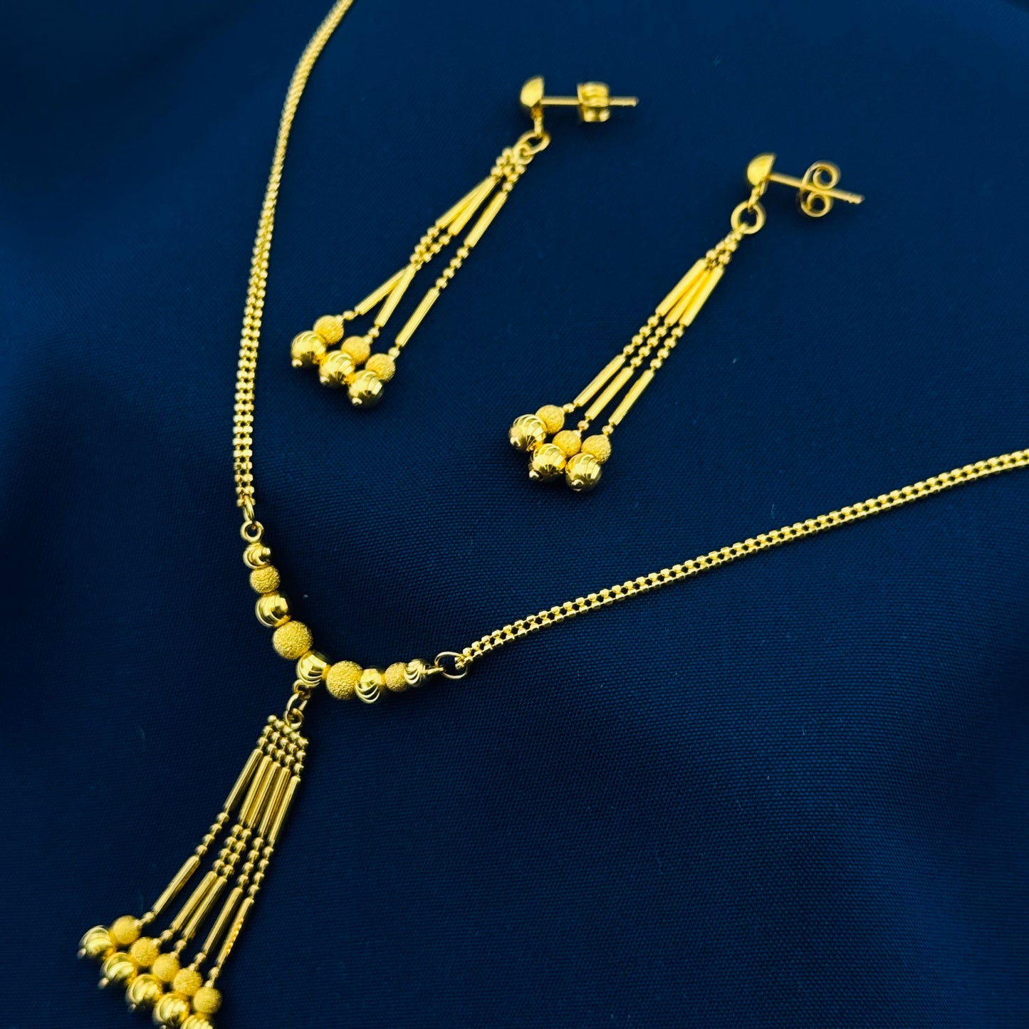 22k Solid Gold Ladies Set LS123