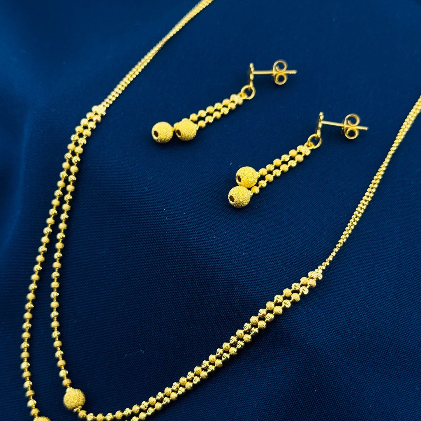 22k Solid Gold Ladies Set LS133