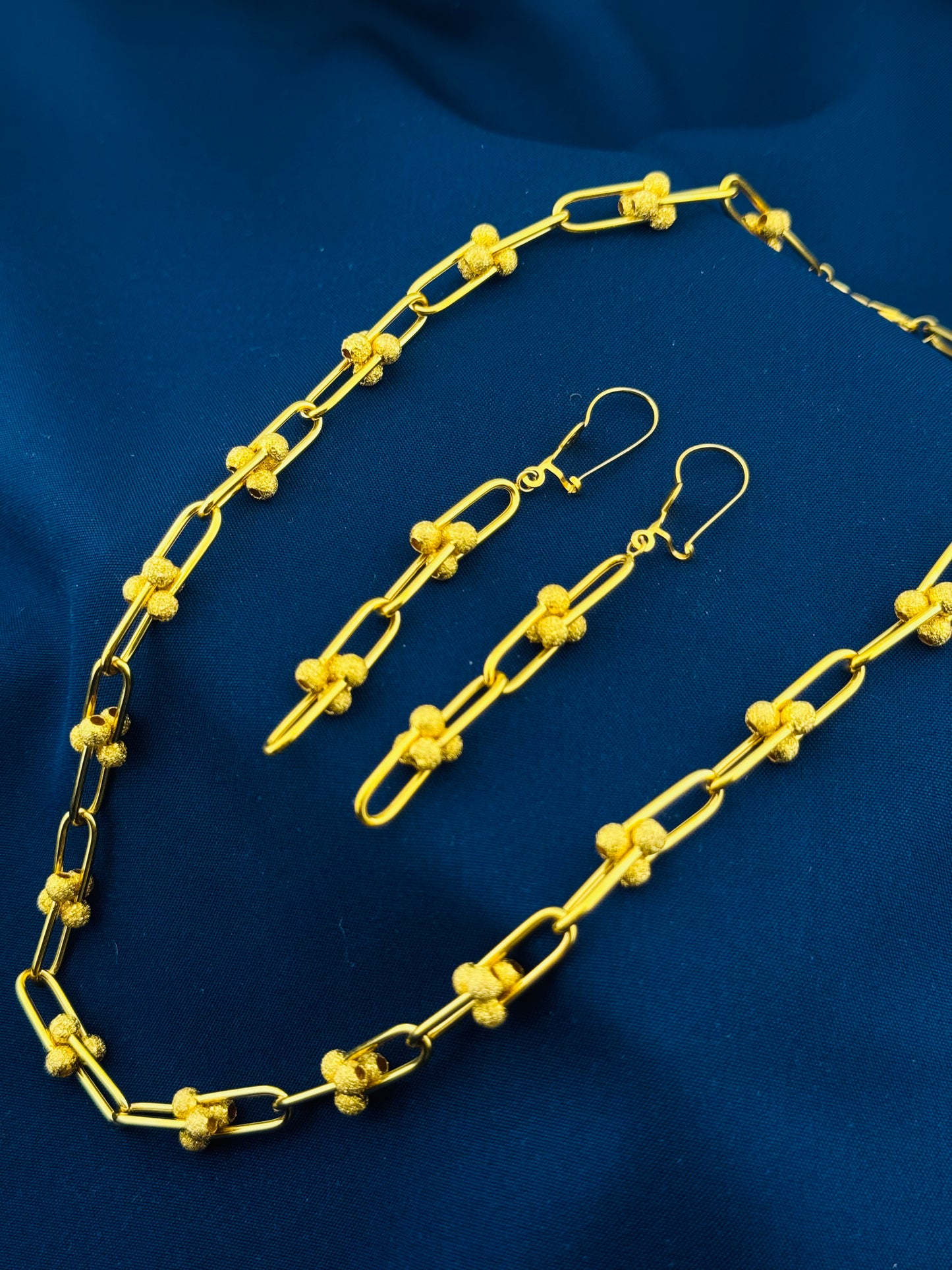 21k Solid Gold Ladies Set LS134