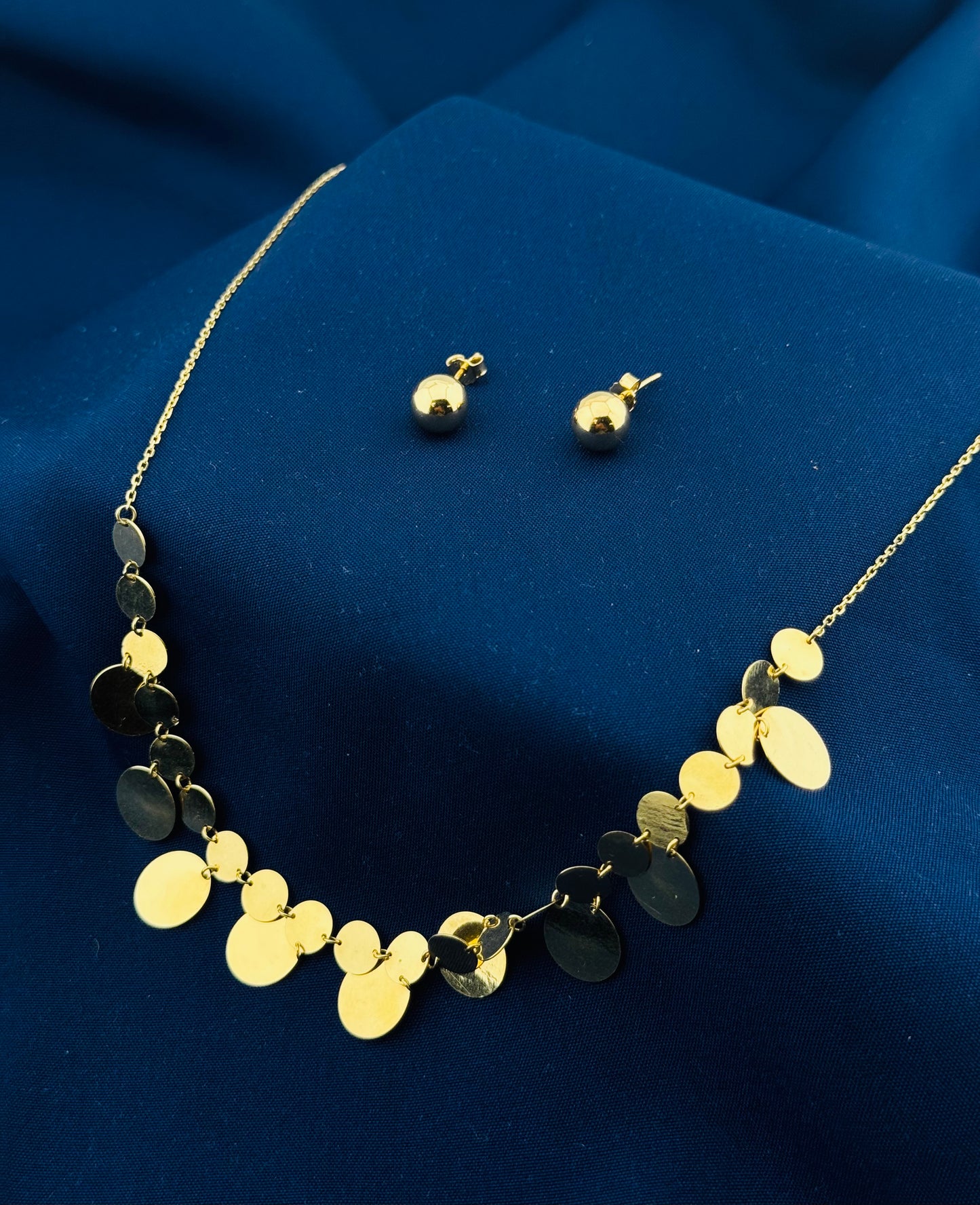 18k Solid Gold Ladies Set LS150