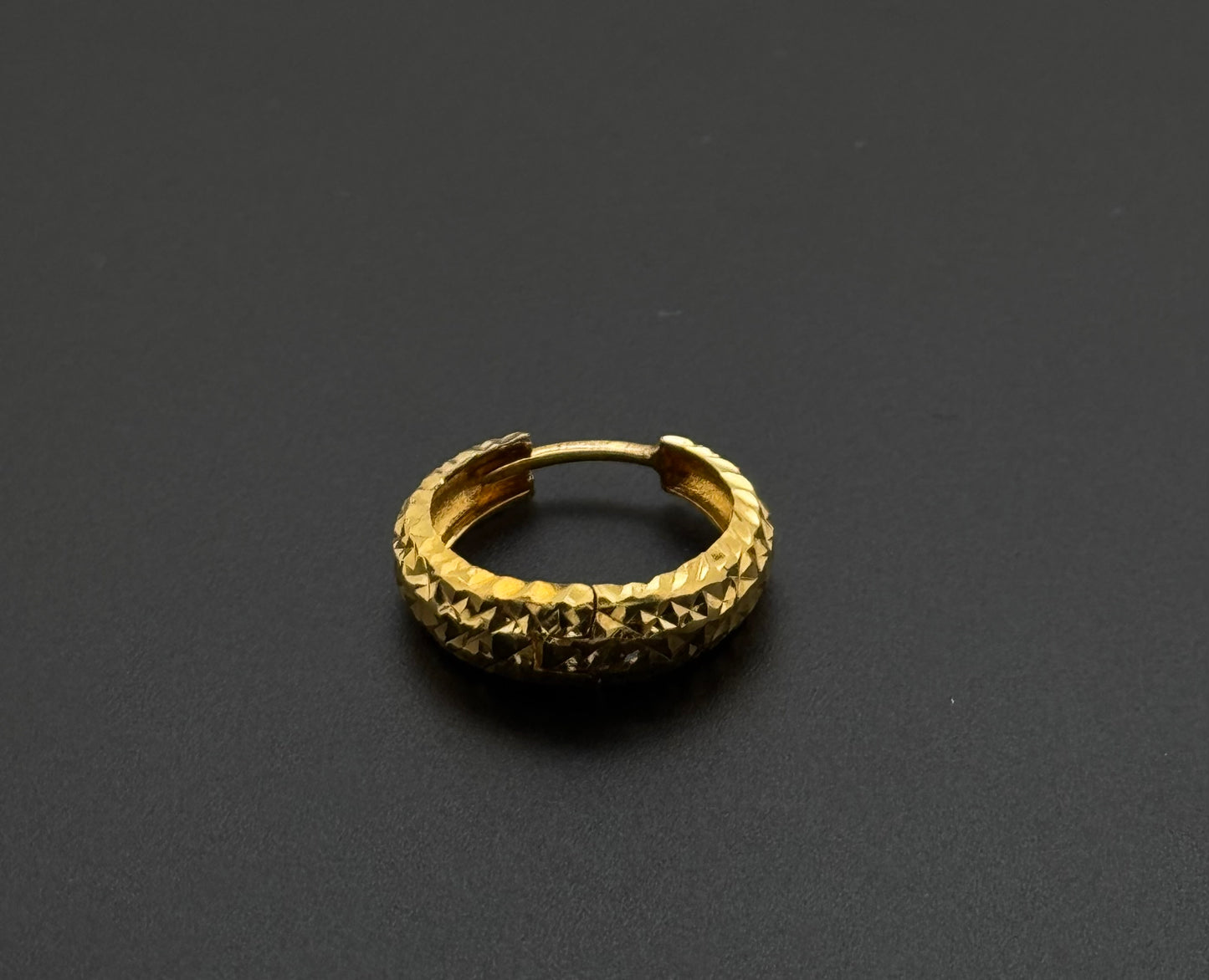 22K Classic Hoop Earrings ME91