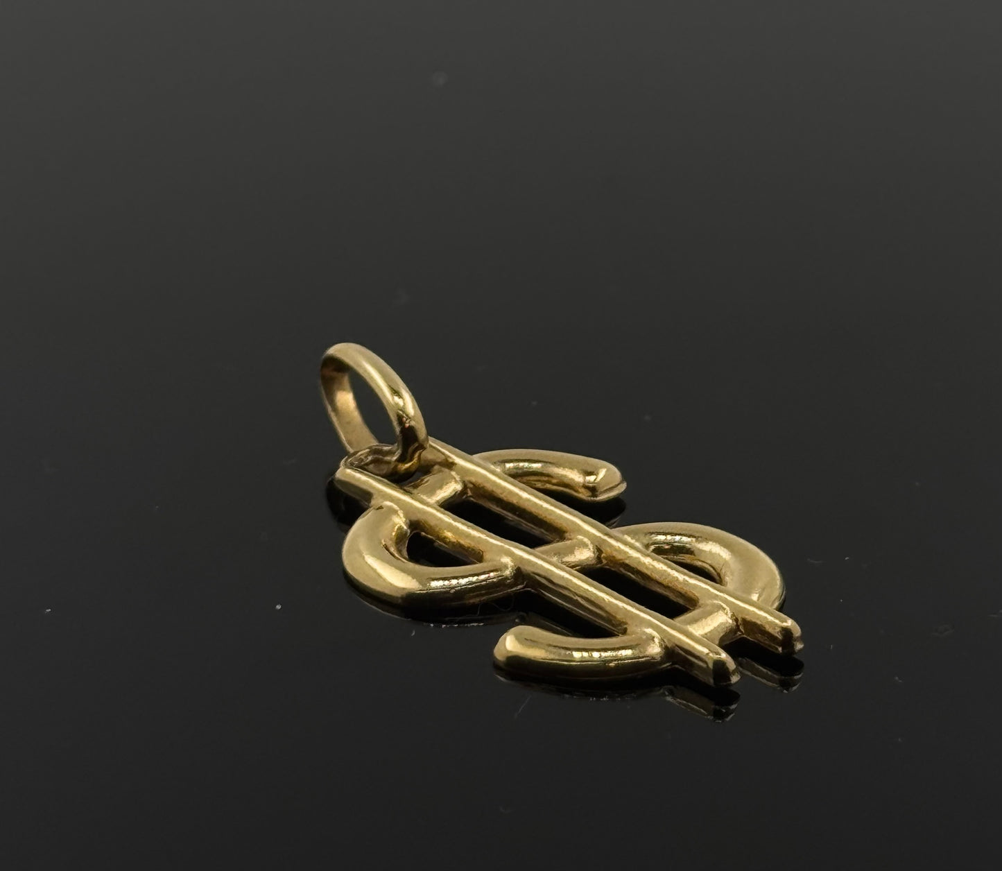 18K Solid Gold Fancy Pendants P125