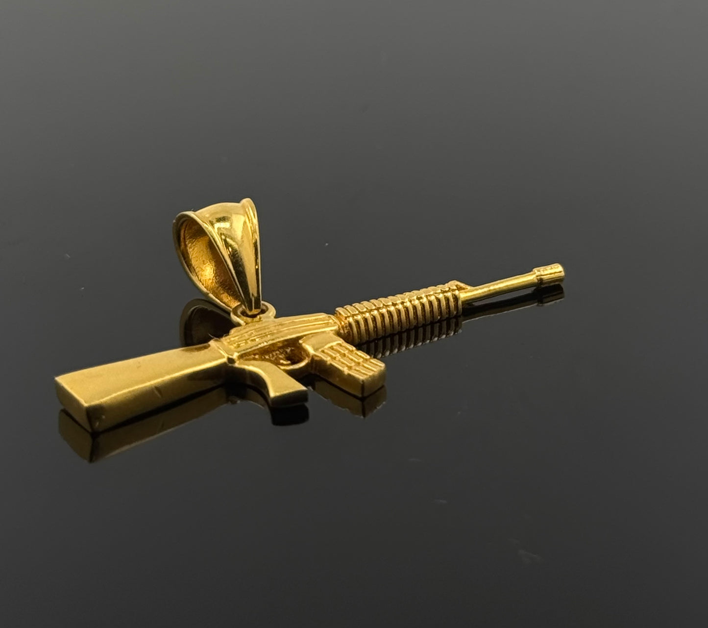 22K Solid Gold Fancy Pendants P131