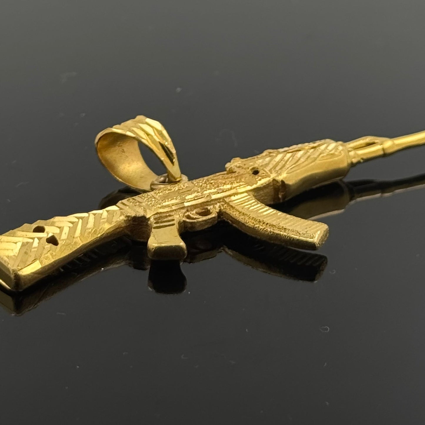 22K Solid Gold Fancy Pendants P134