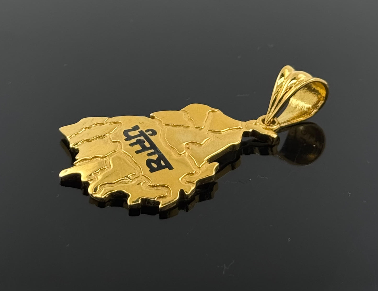 22K Solid Gold Fancy Pendants P202