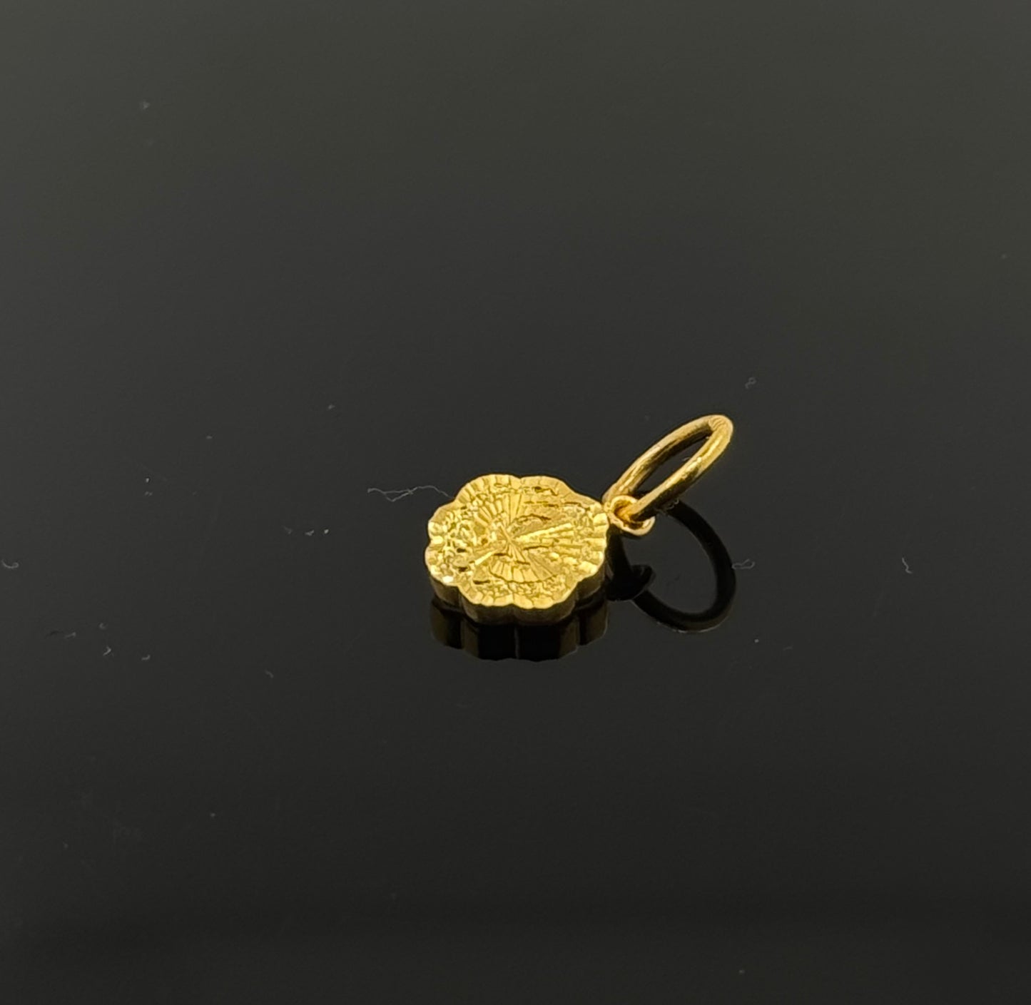 22K Solid Gold Sikh Pendants P229