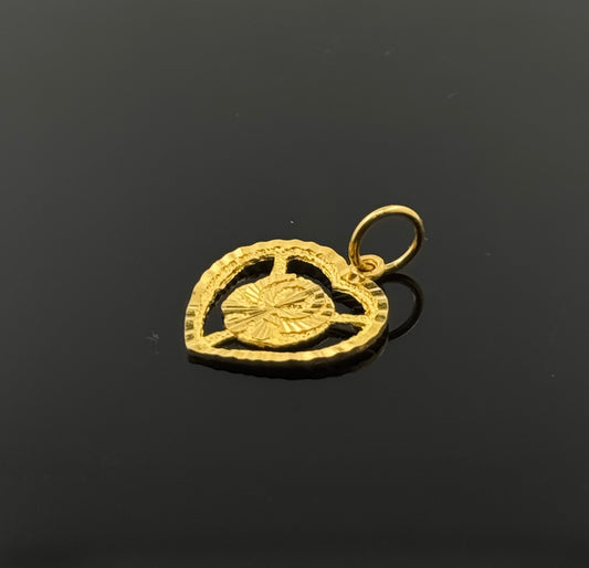 22K Solid Gold Sikh Pendants P238