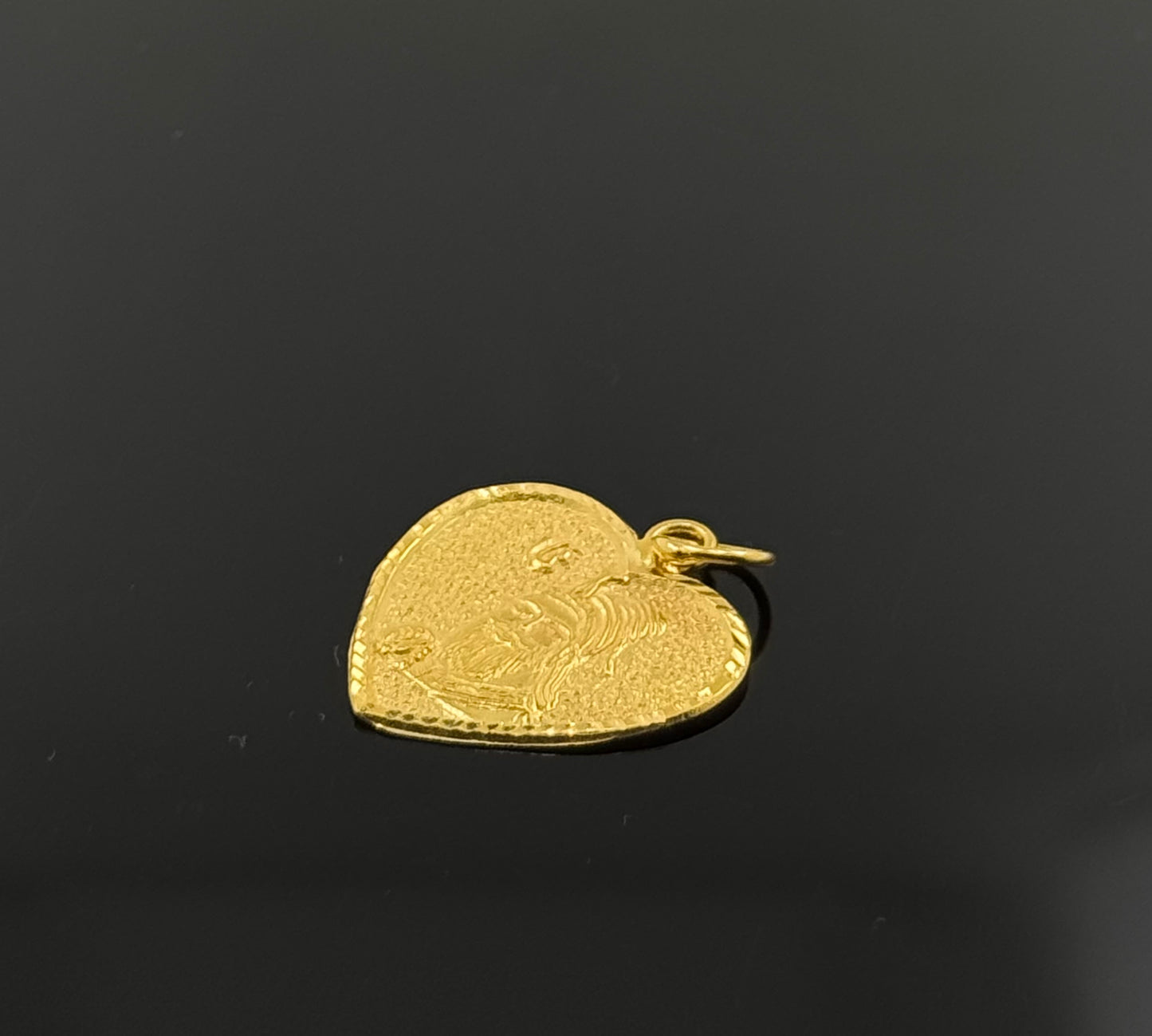 22K Solid Gold Sikh Pendants P241