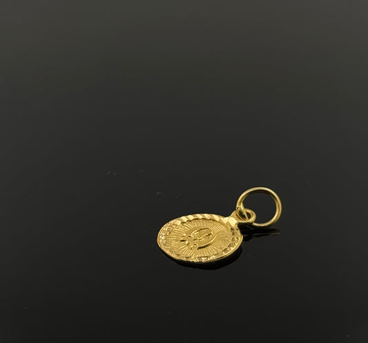 22K Solid Gold Sikh Pendants P257