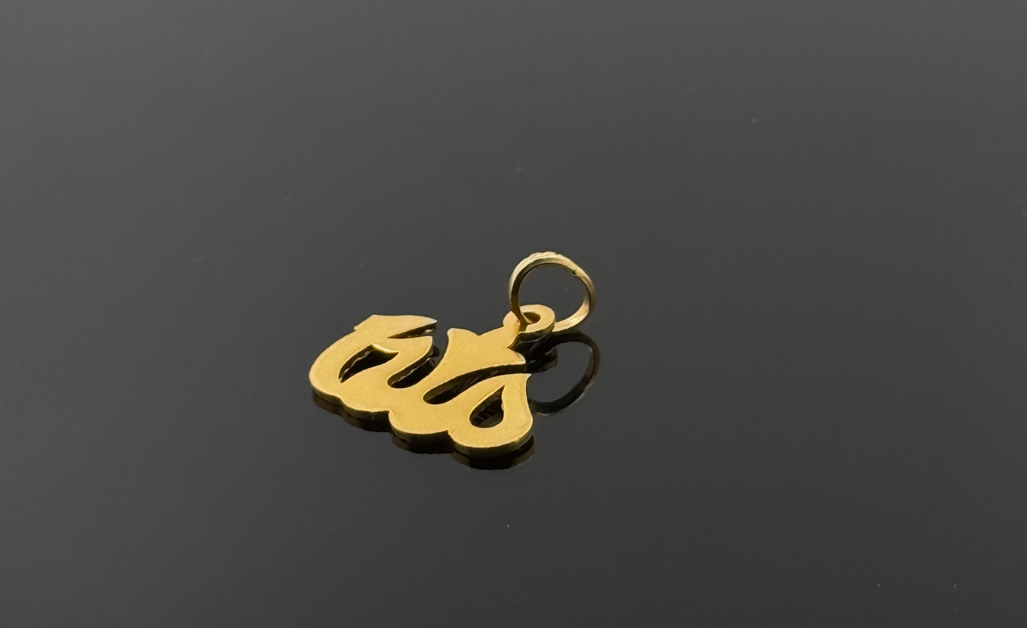 22K Solid Gold Islam Pendants P260