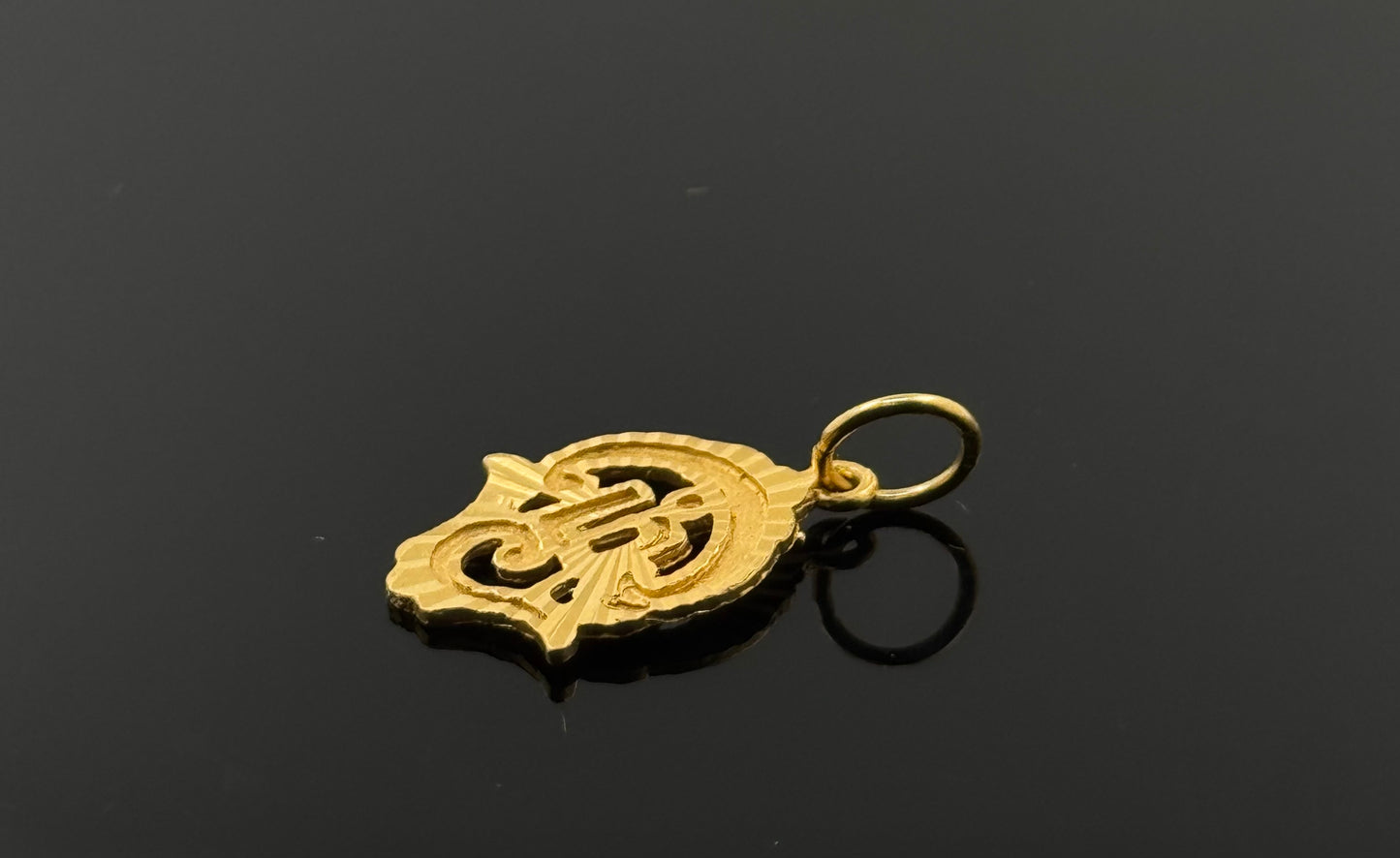 22K Solid Gold Islam Pendants P267