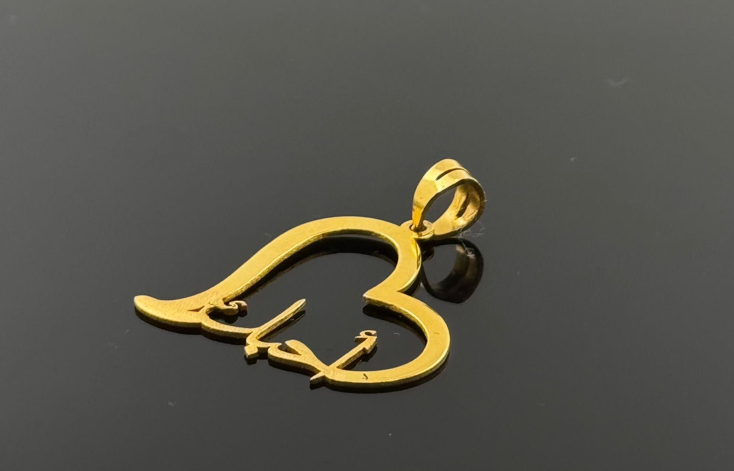21K Solid Gold Islam Pendants P273