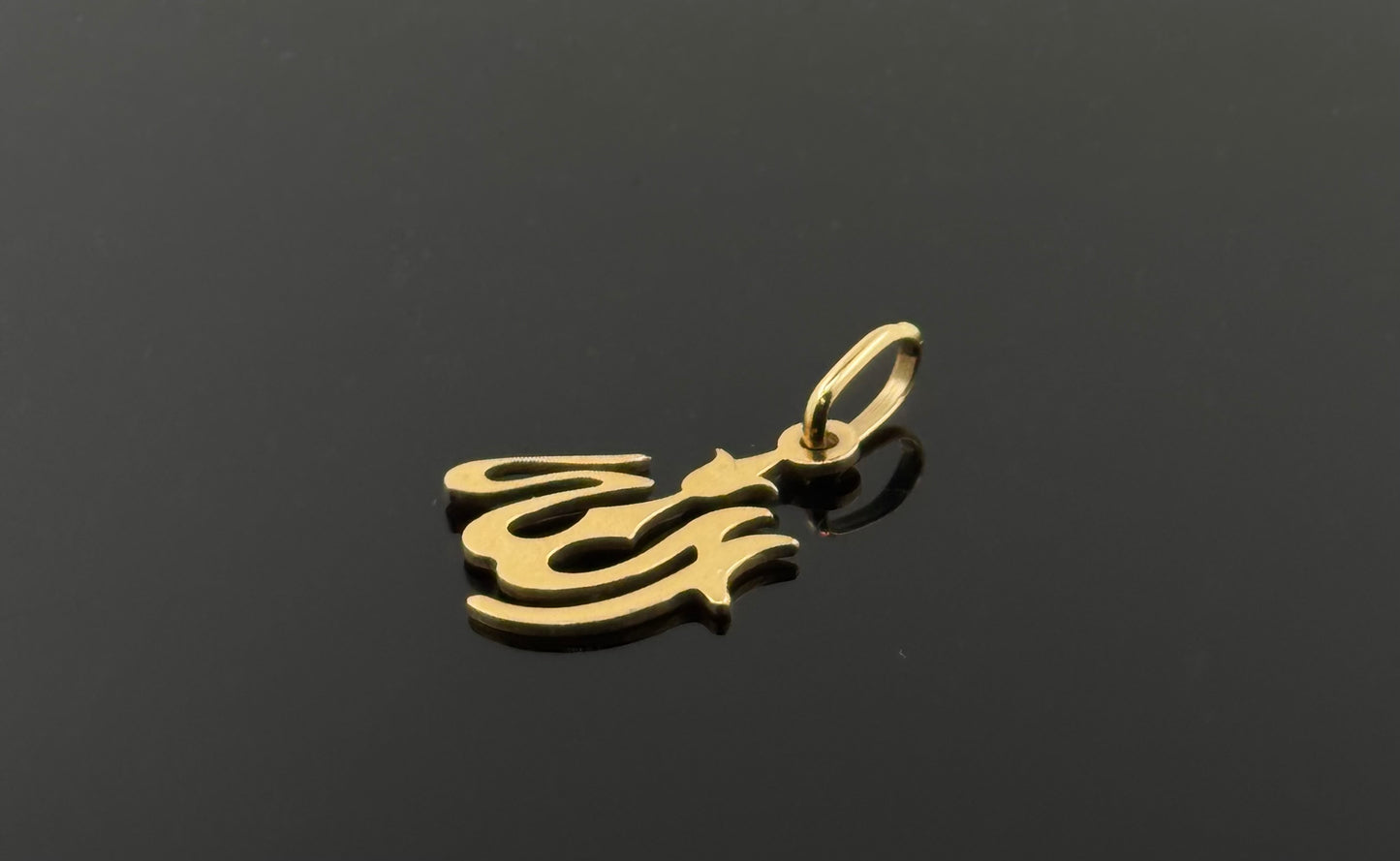 18K Solid Gold Islam Pendants P288
