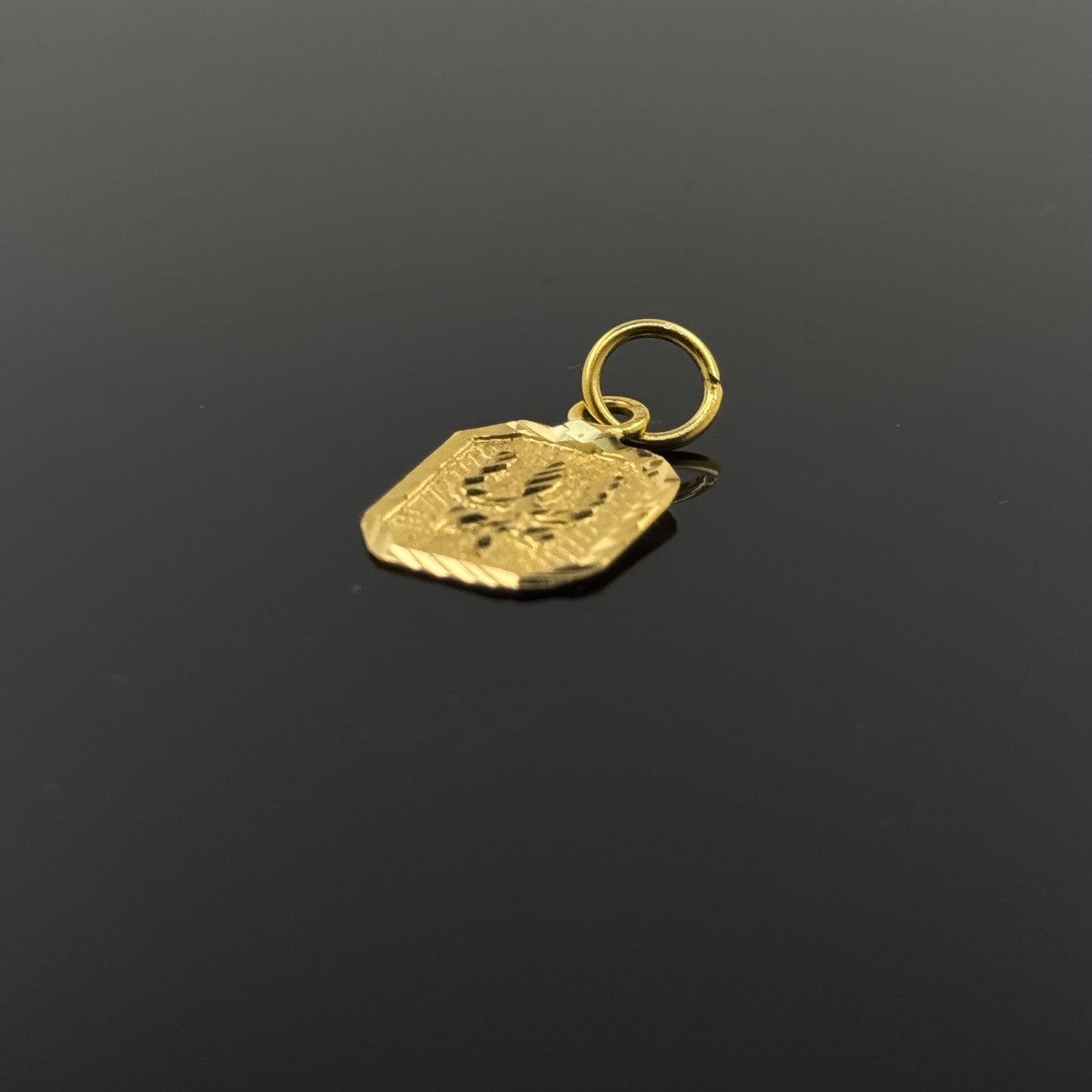 22K Solid Gold Hindu Pendants P415