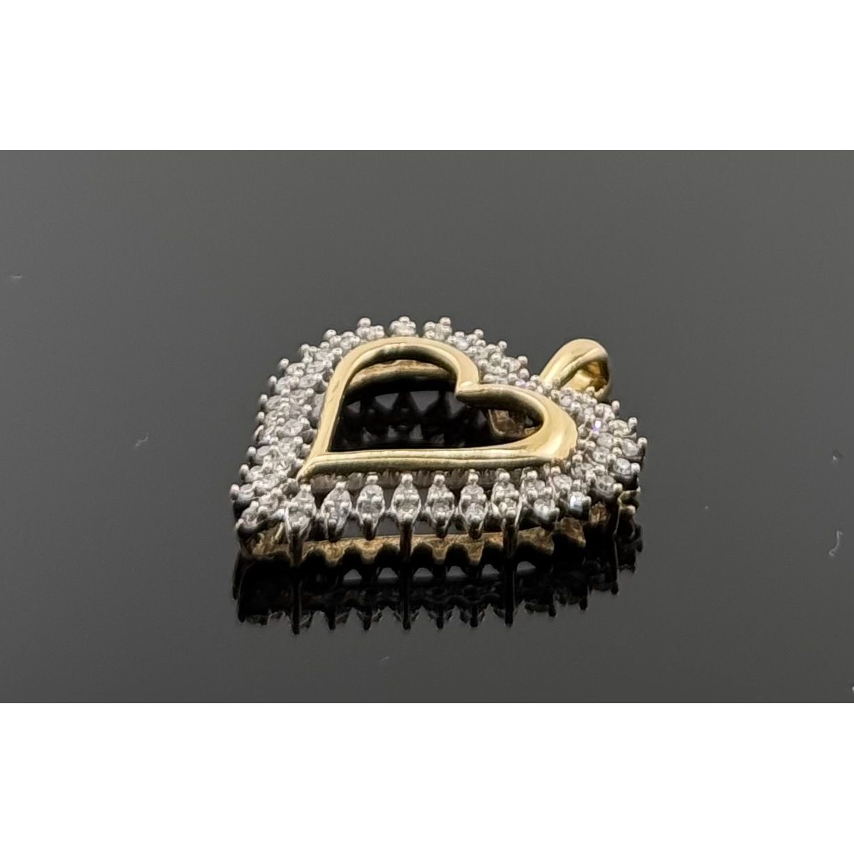 10K Solid Gold Fancy Pendants P535