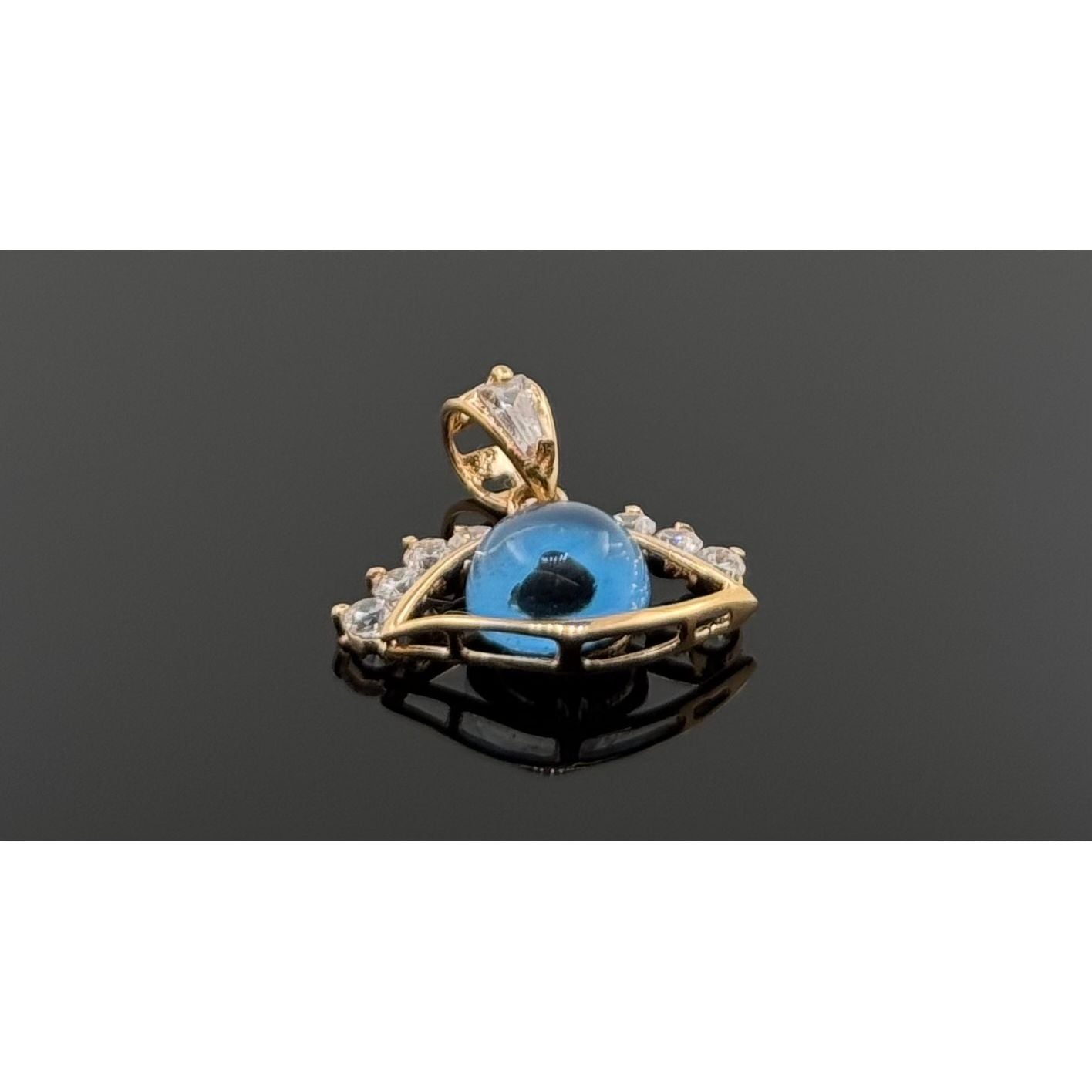 21K Solid Gold Fancy Pendants P586