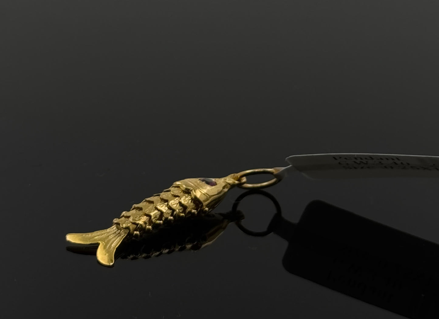 22K Solid Gold Fancy Pendants P644