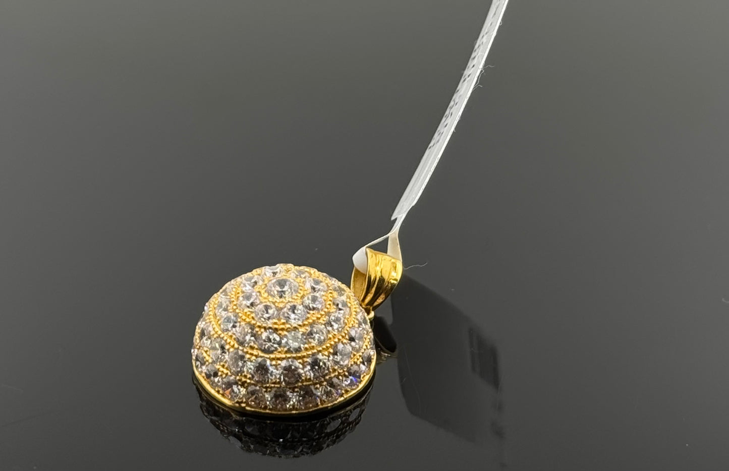 22K Solid Gold Fancy Pendants P653