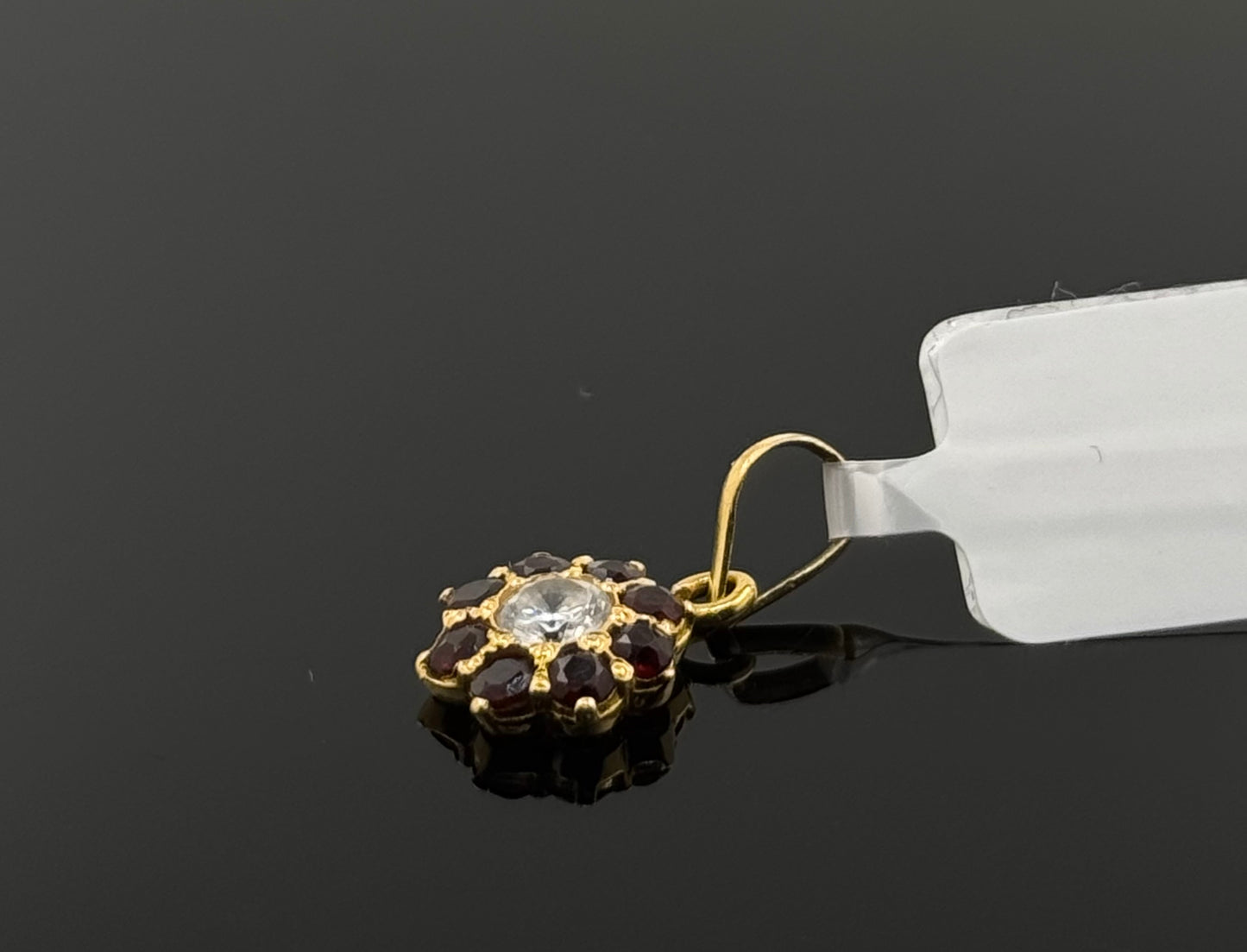 21K Solid Gold Fancy Pendants P662