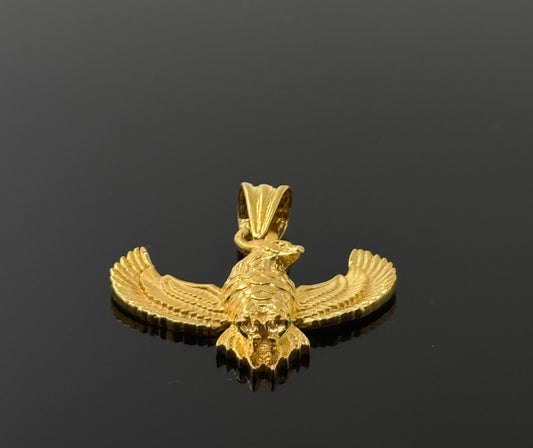 22K Solid Gold Fancy Pendants P739