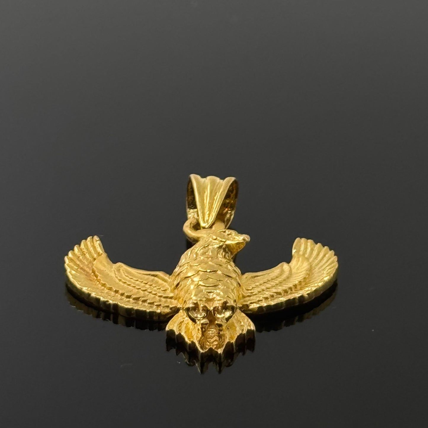 22K Solid Gold Fancy Pendants P739