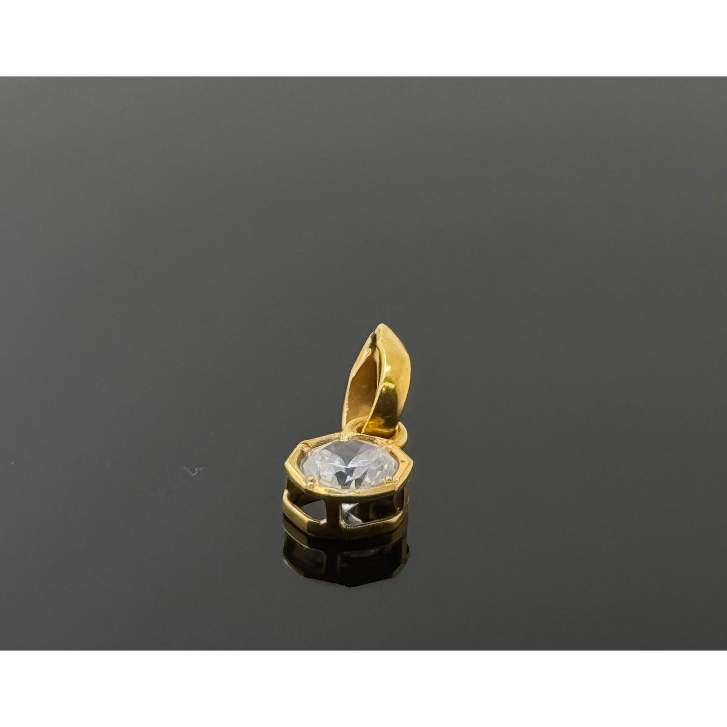 18K Solid Gold Fancy Pendants P759