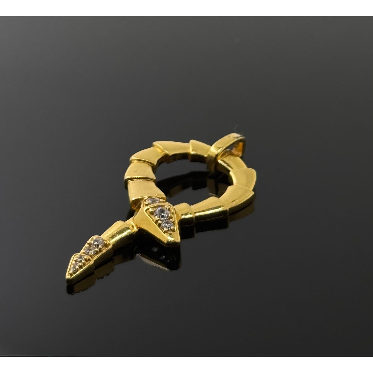 22K Solid Gold Fancy Pendants P774