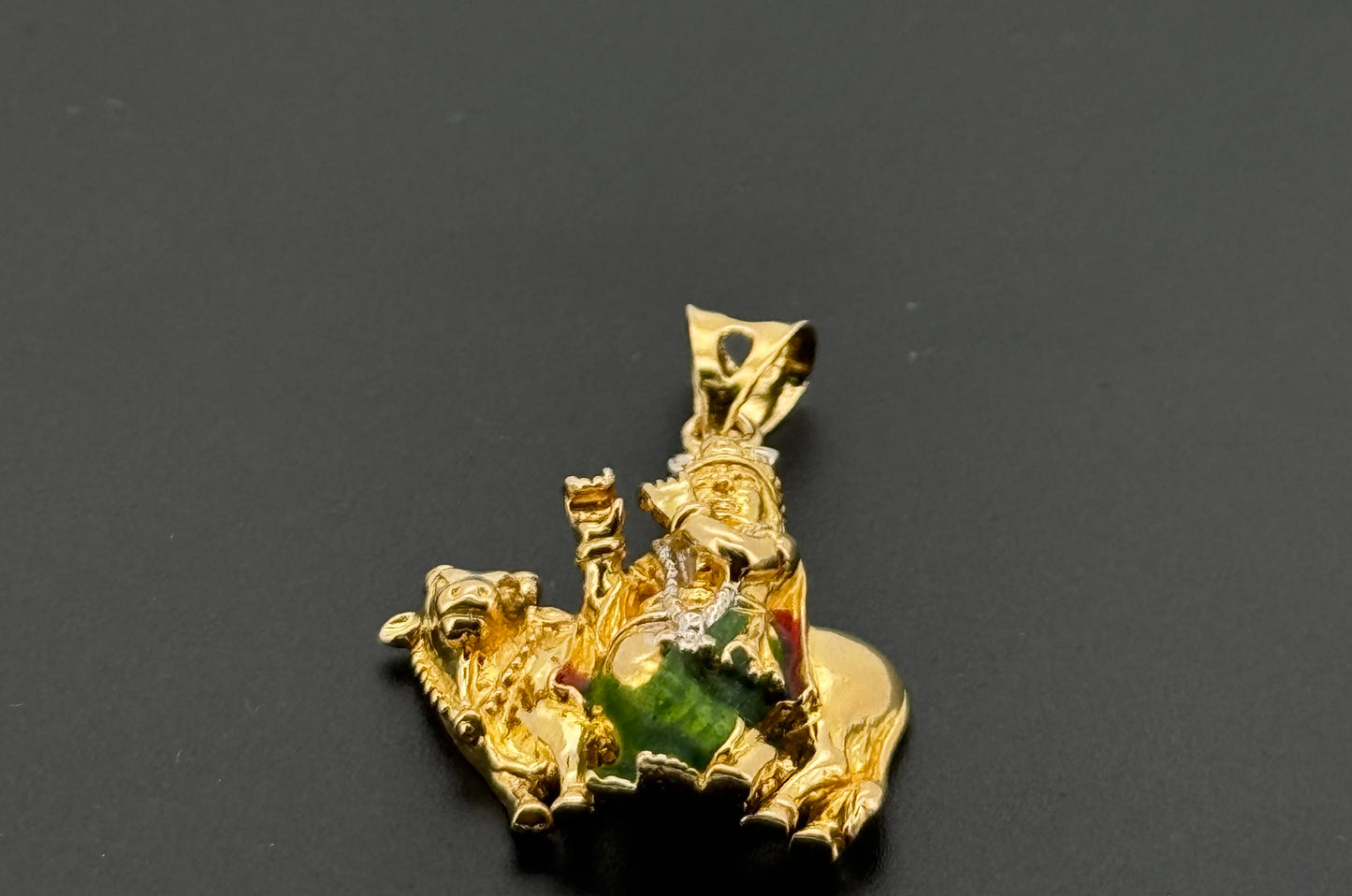 22K Solid Gold Hindu Pendants P799