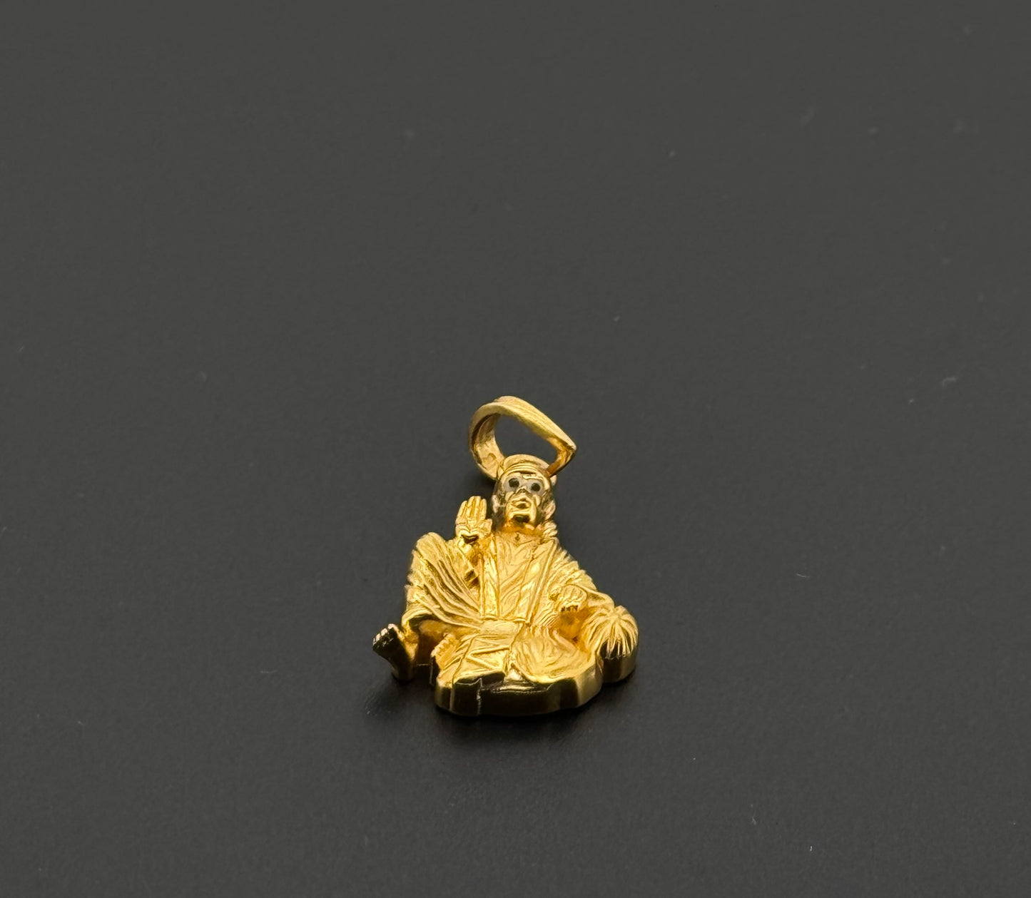 22K Solid Gold Fancy Pendants P857