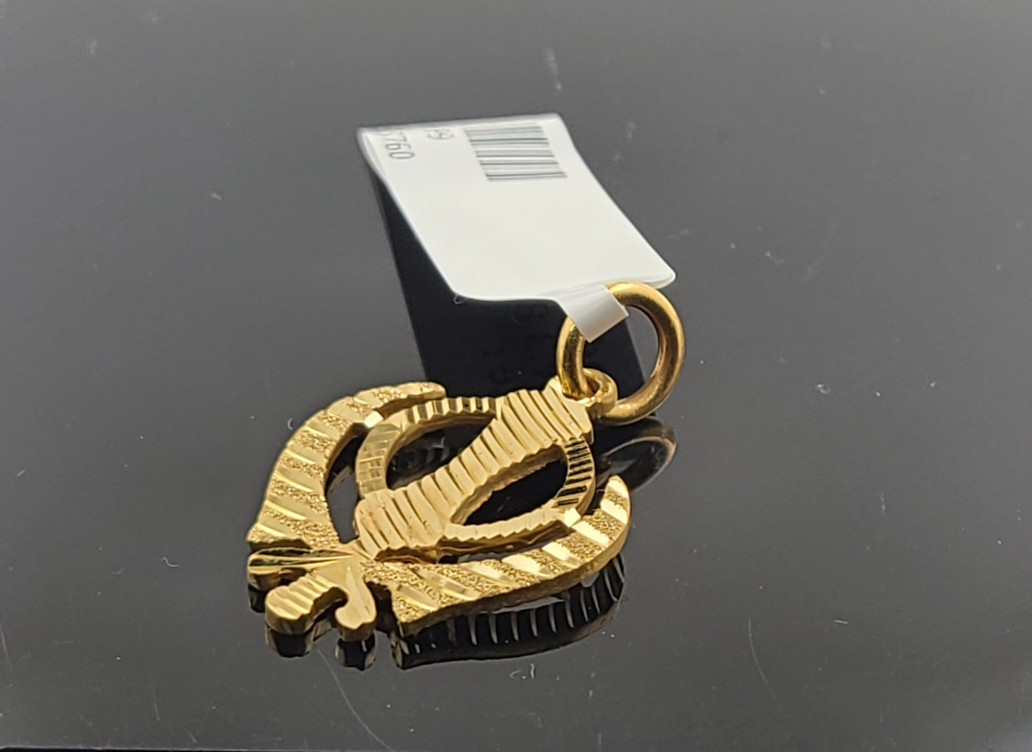 22K Solid Gold Sikh Pendants P9