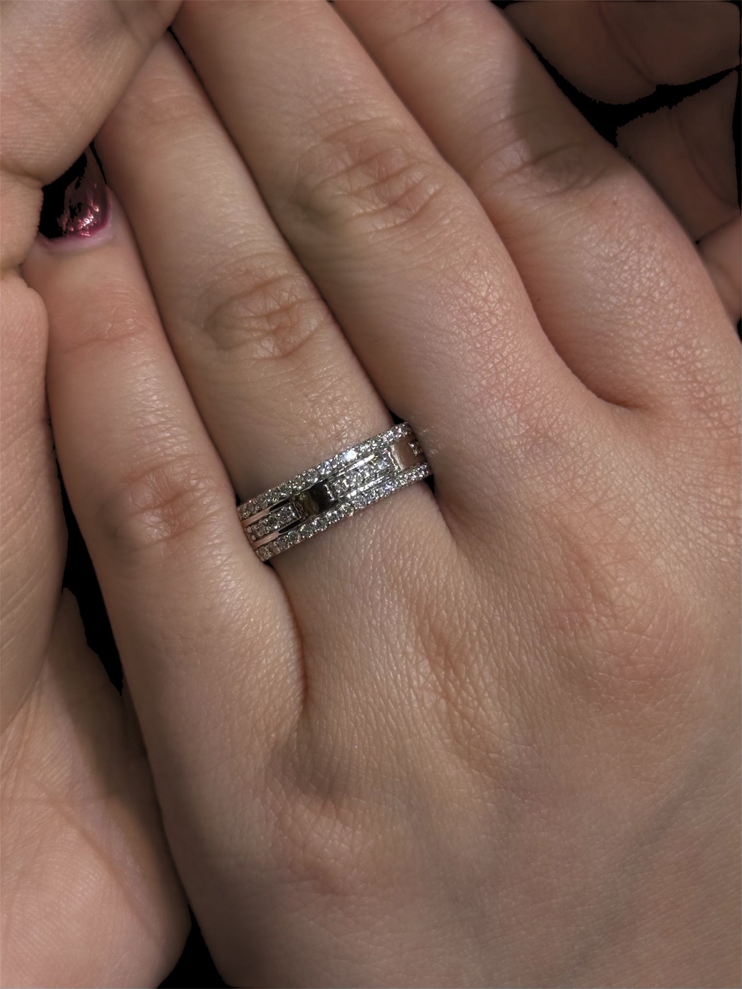 Natural Diamond Band DR146