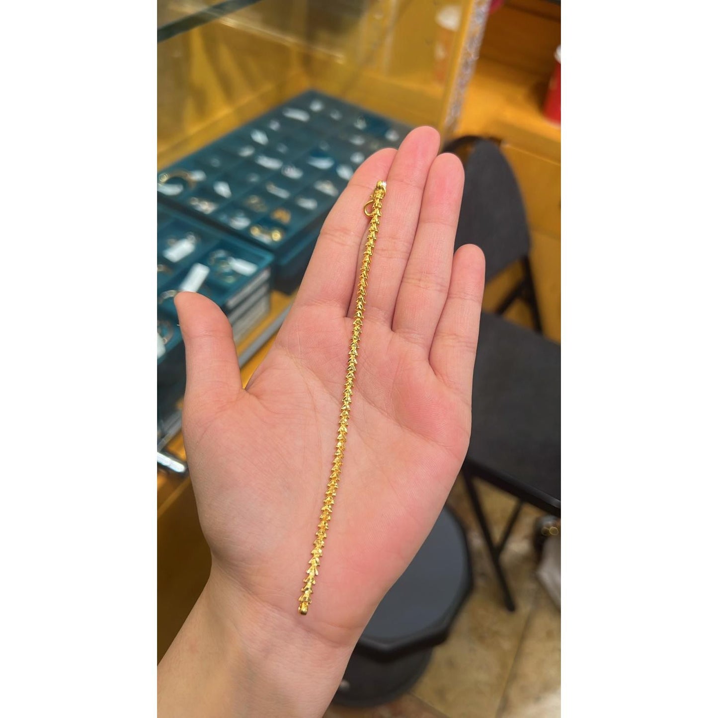 22k gold bracelet
