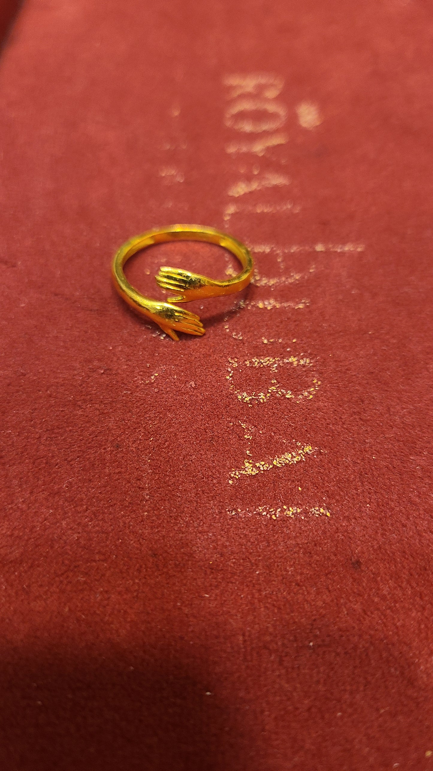 22k gold ring sim100