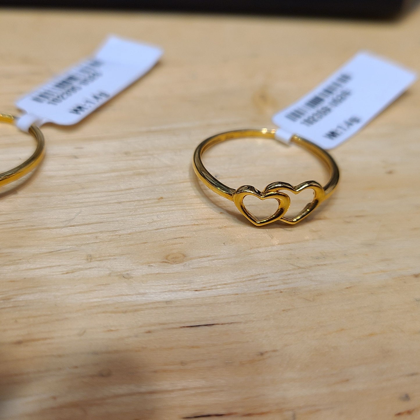 22k gold rings