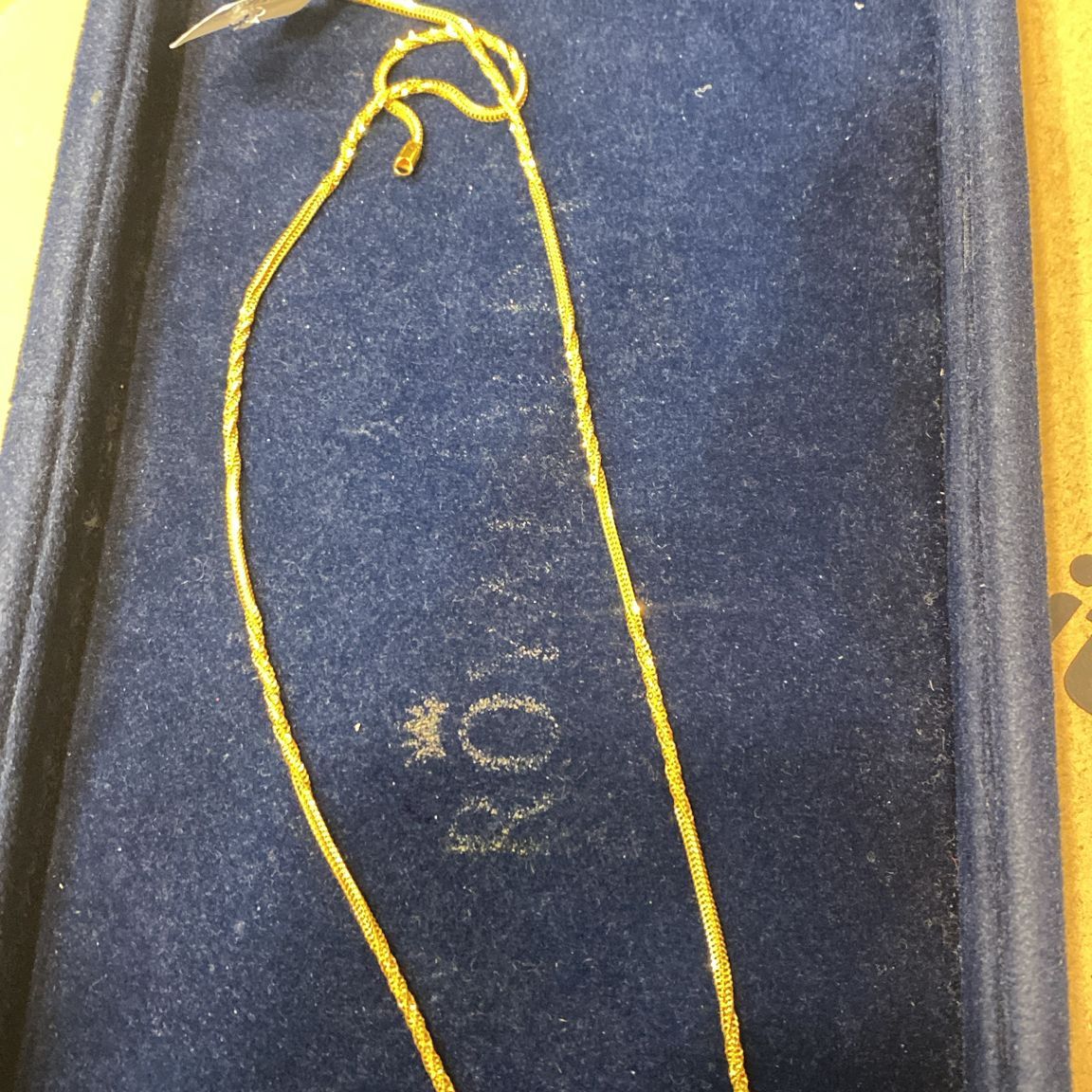 22k gold chain man100