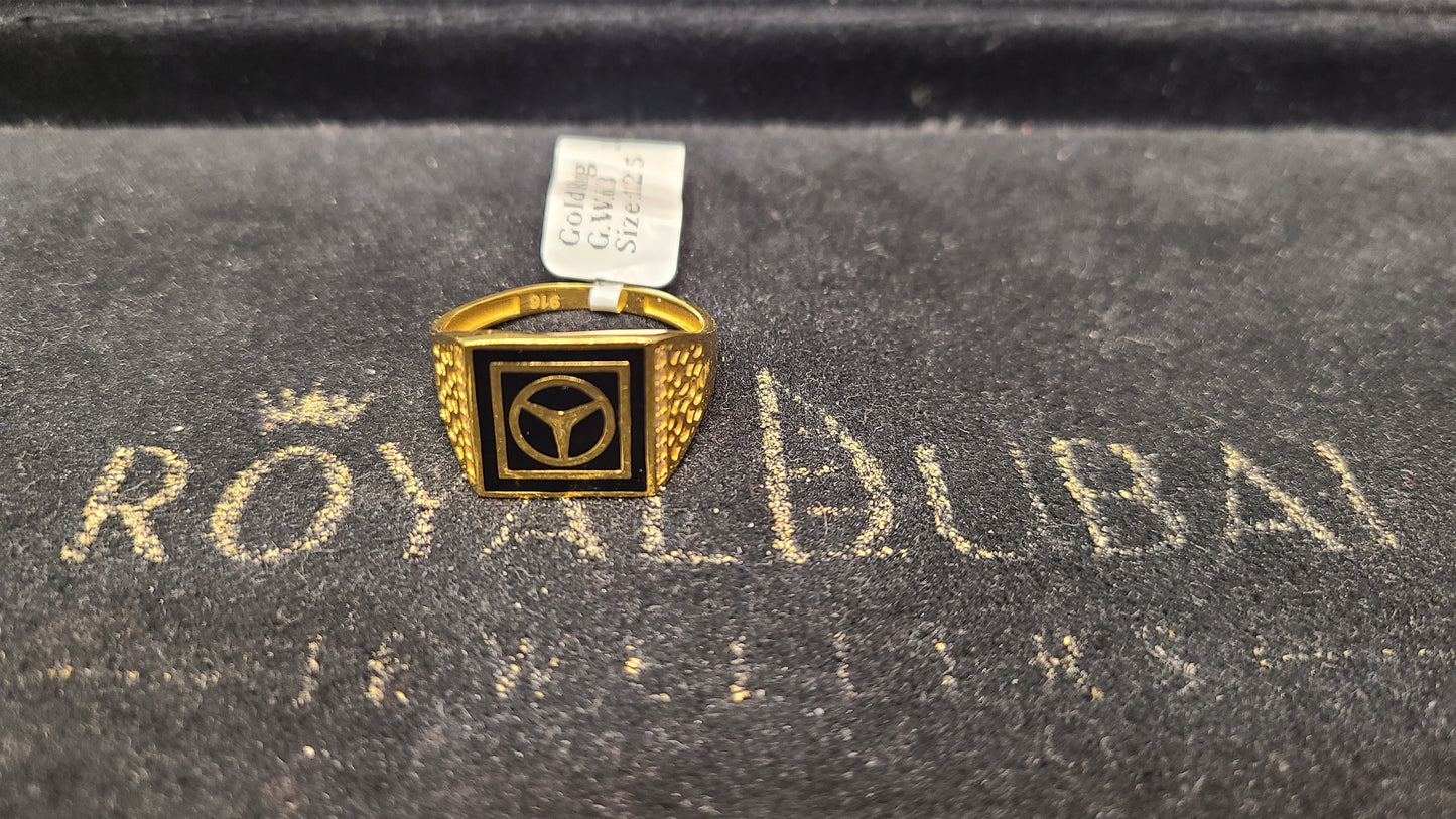 22k gold ring dh100
