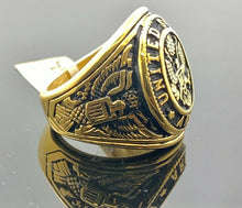 Solid Gold Men Ring Military Army Insignia SM43 - Royal Dubai Jewellers